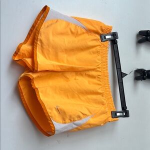 Nike Men's Orange Athletic Shorts